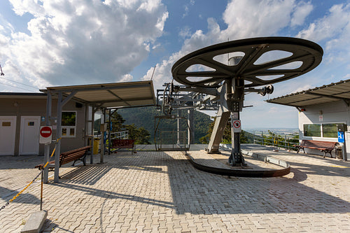 Zipline on the Szár-hegy in Sátoraljaújhely