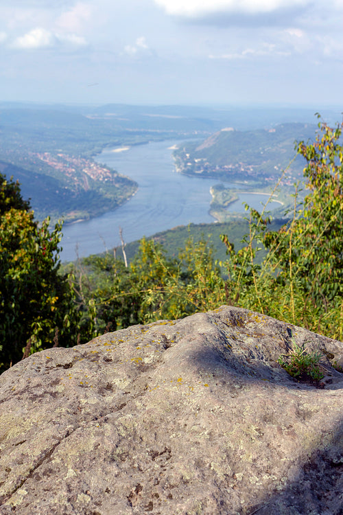 The Danube bend view from the Prédikálószék