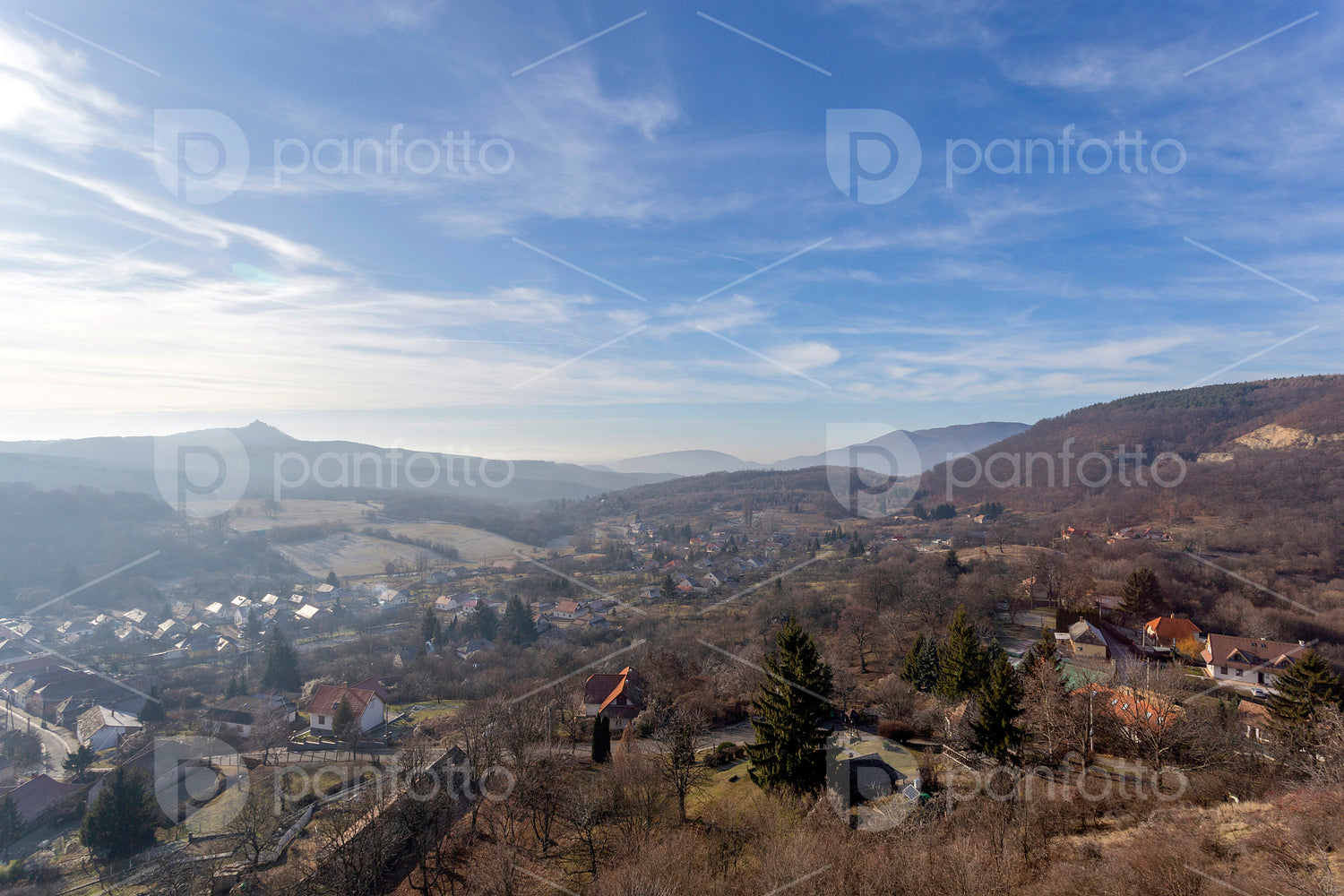 View from the Castle of Somosko
