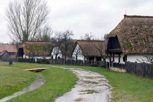 Museum village in Szenna