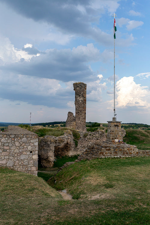 The castle of Nógrád