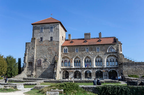 Castle of Tata on a sunny day