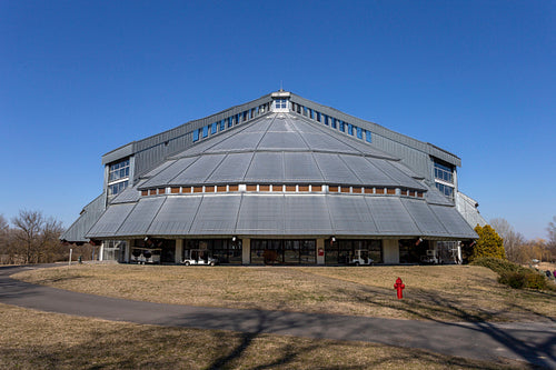 Rotunda in Ópusztaszer National Heritage Park