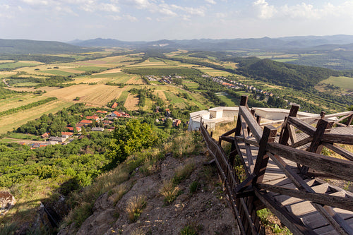 View from the Castle of Füzér