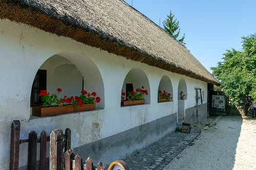 Traditional Hungarian house in Nagyvázsony