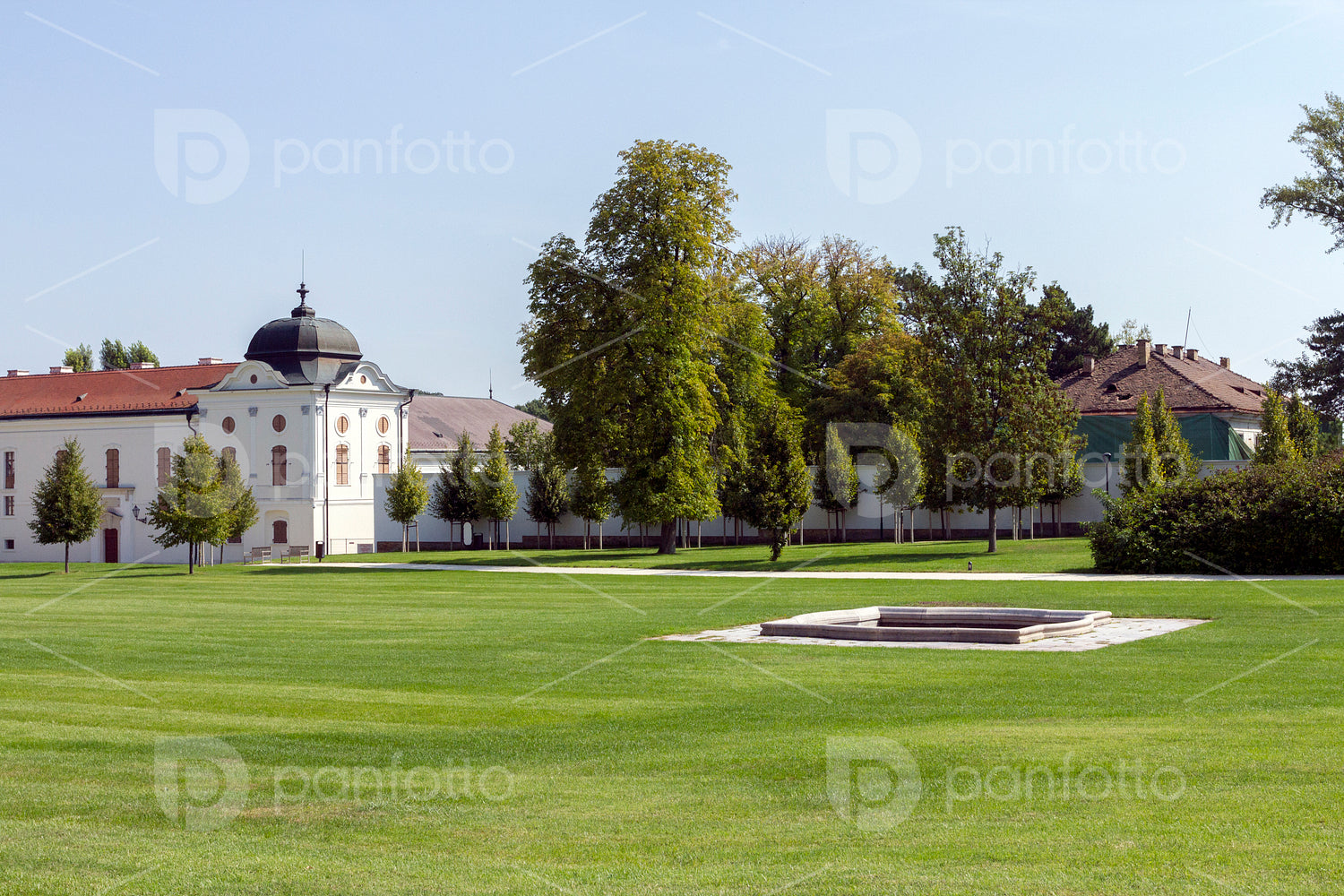 Garden of the Royal Palace of Godollo