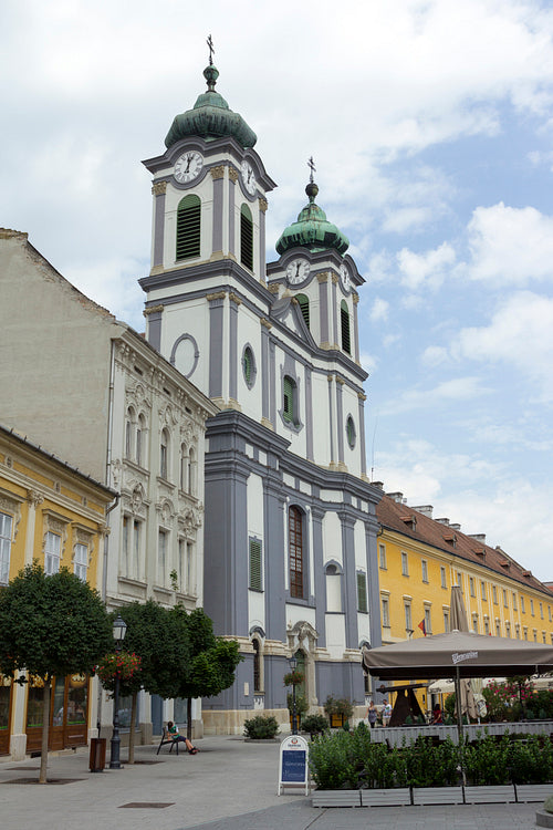 Cistercian church in Szekesfehervar, Hungary