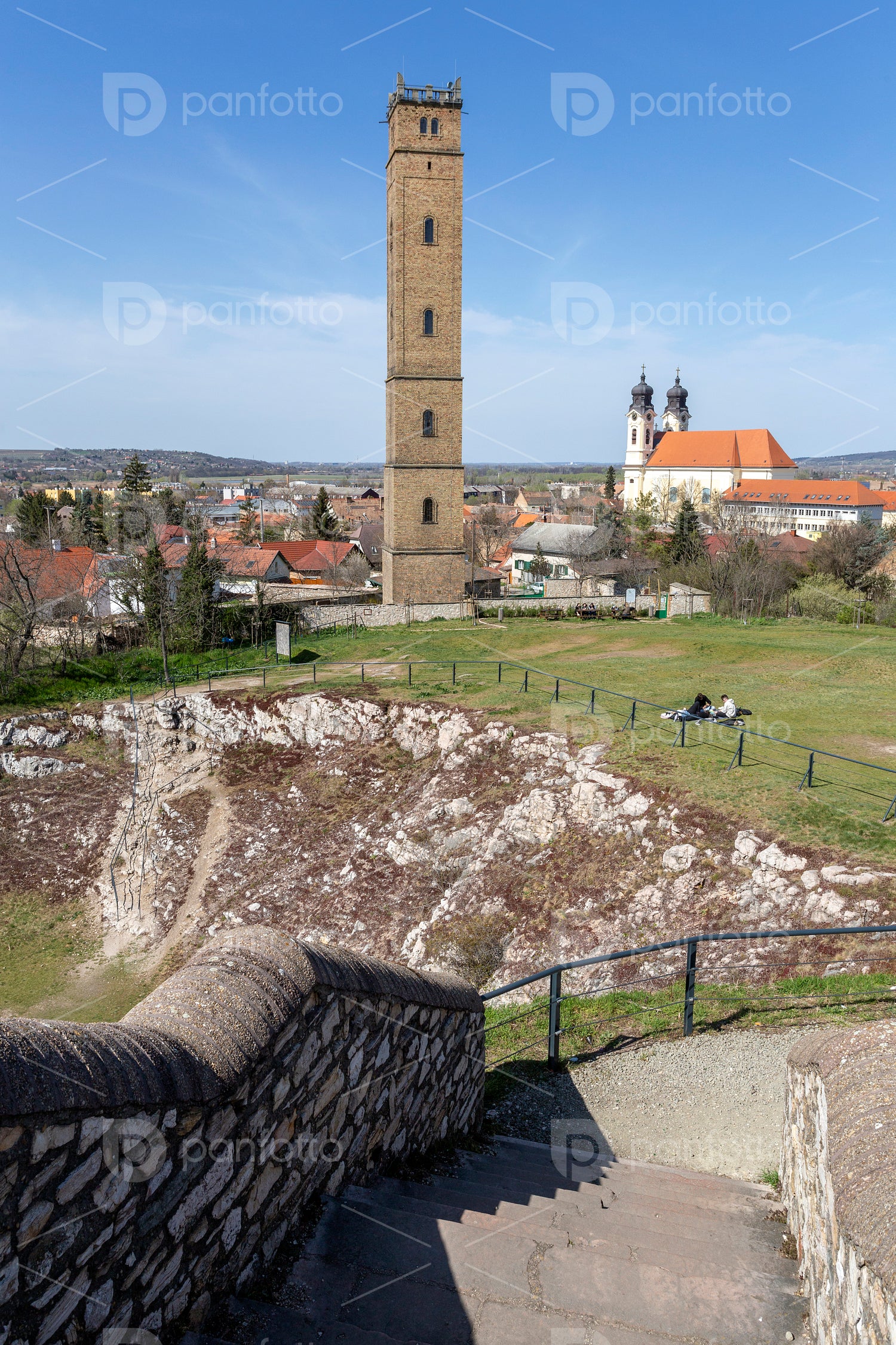 Fellner Jakab lookout tower in Tata
