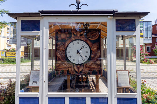 Clock tower in Zalaegerszeg