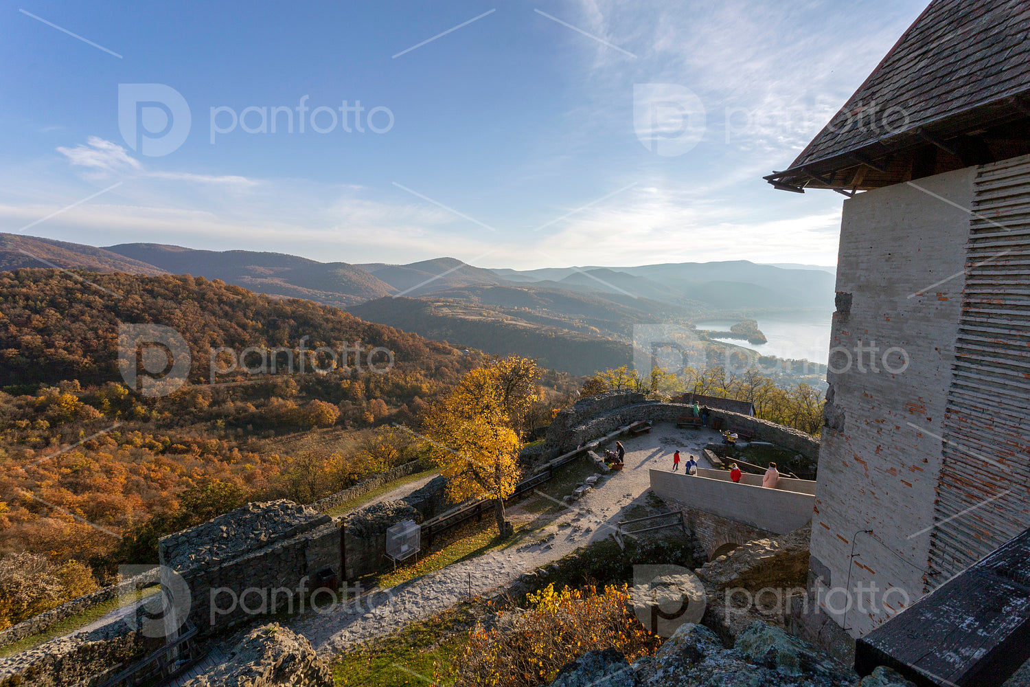 The Citadel castle of Visegrád