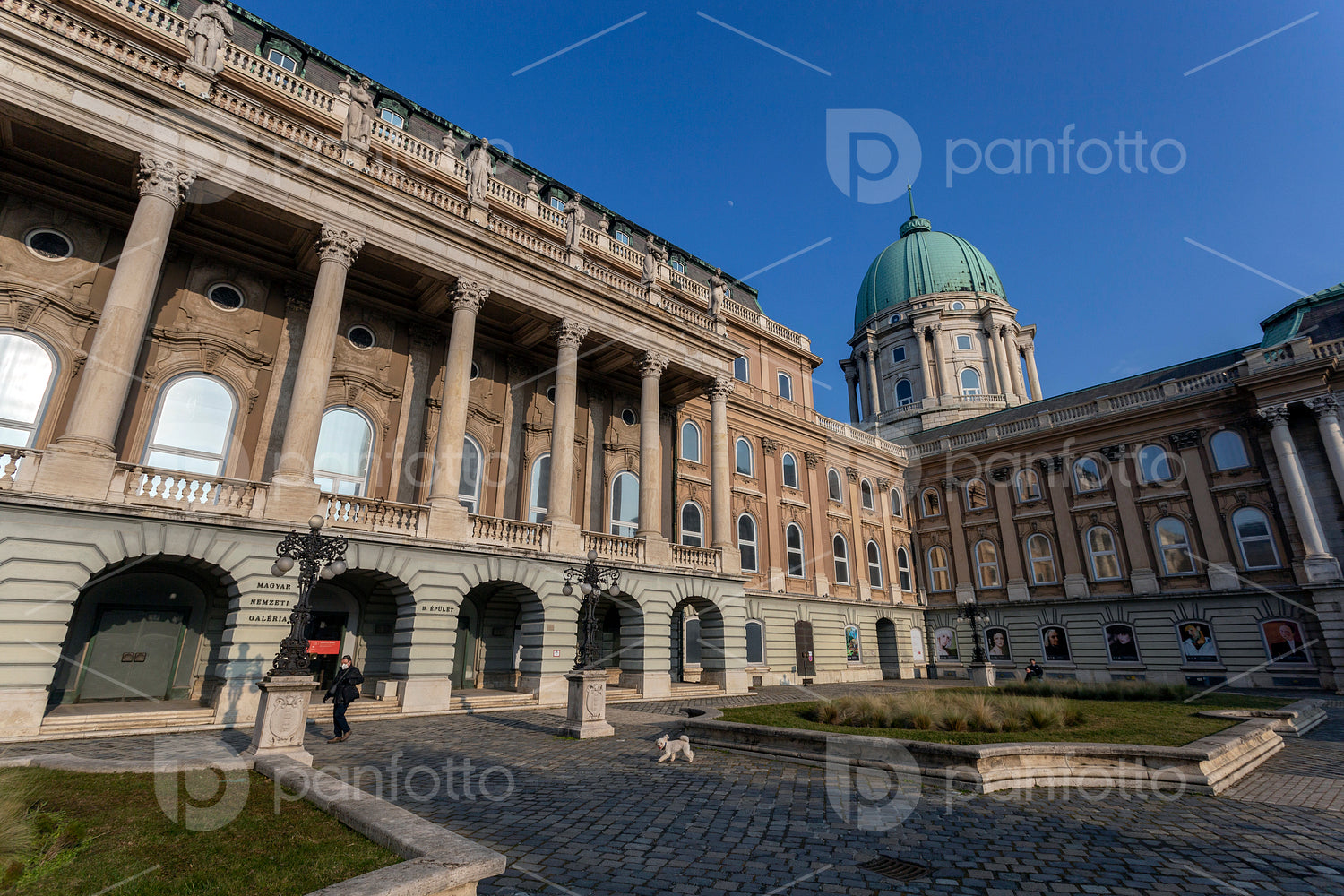 The Buda Castle in Budapest