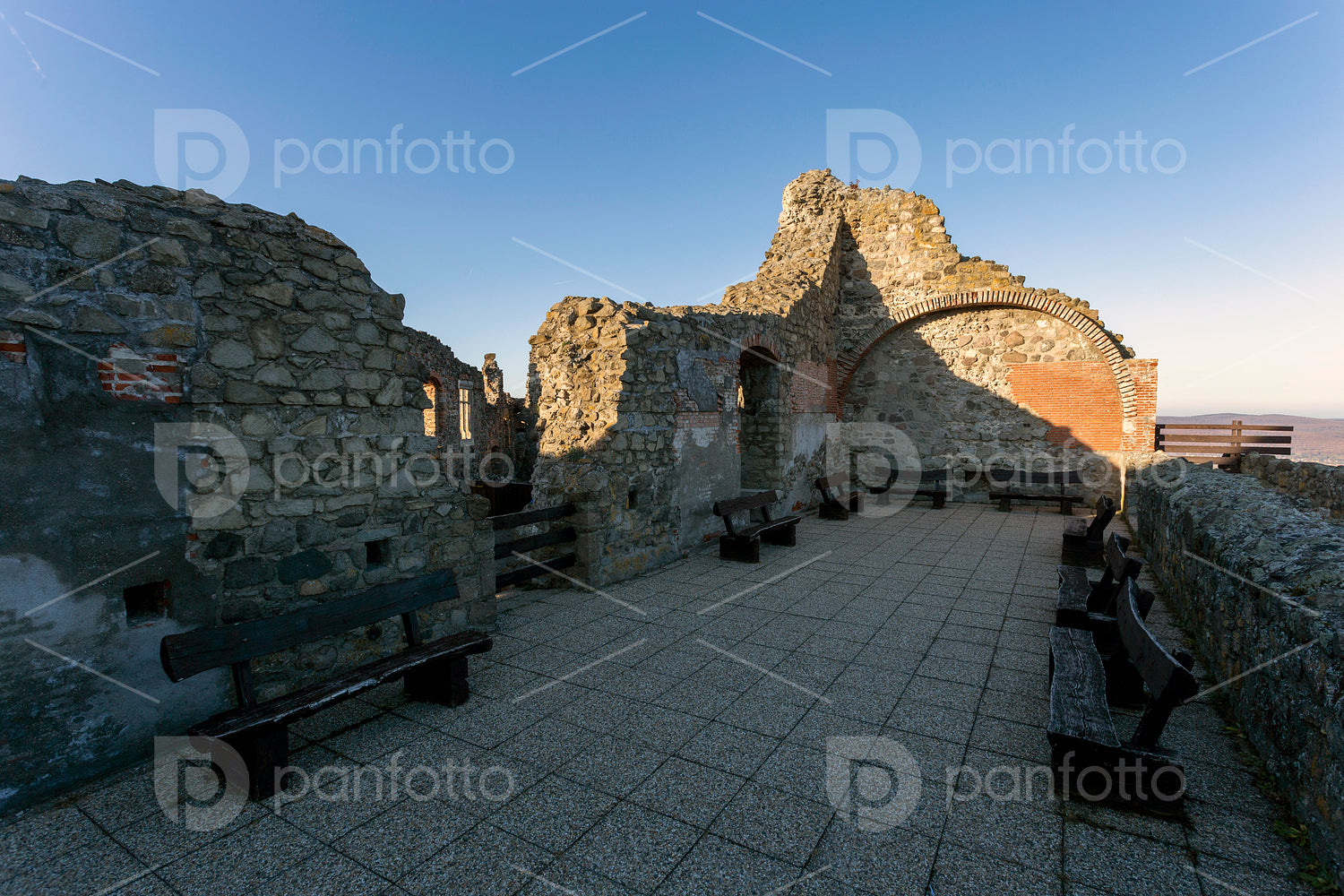 The Citadel castle of Visegrád