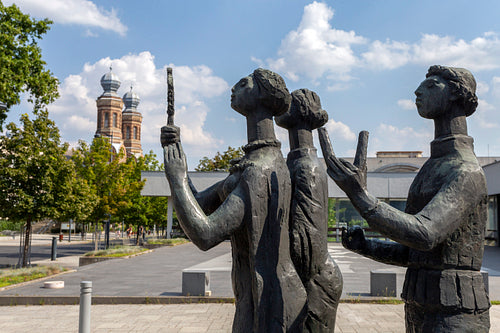 Statue at the Iseum Savariense museum