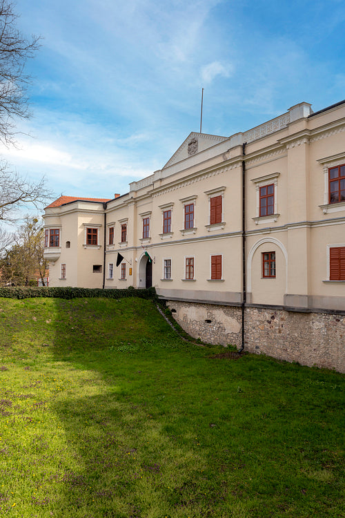 Entrance of the Castle of Sárospatak