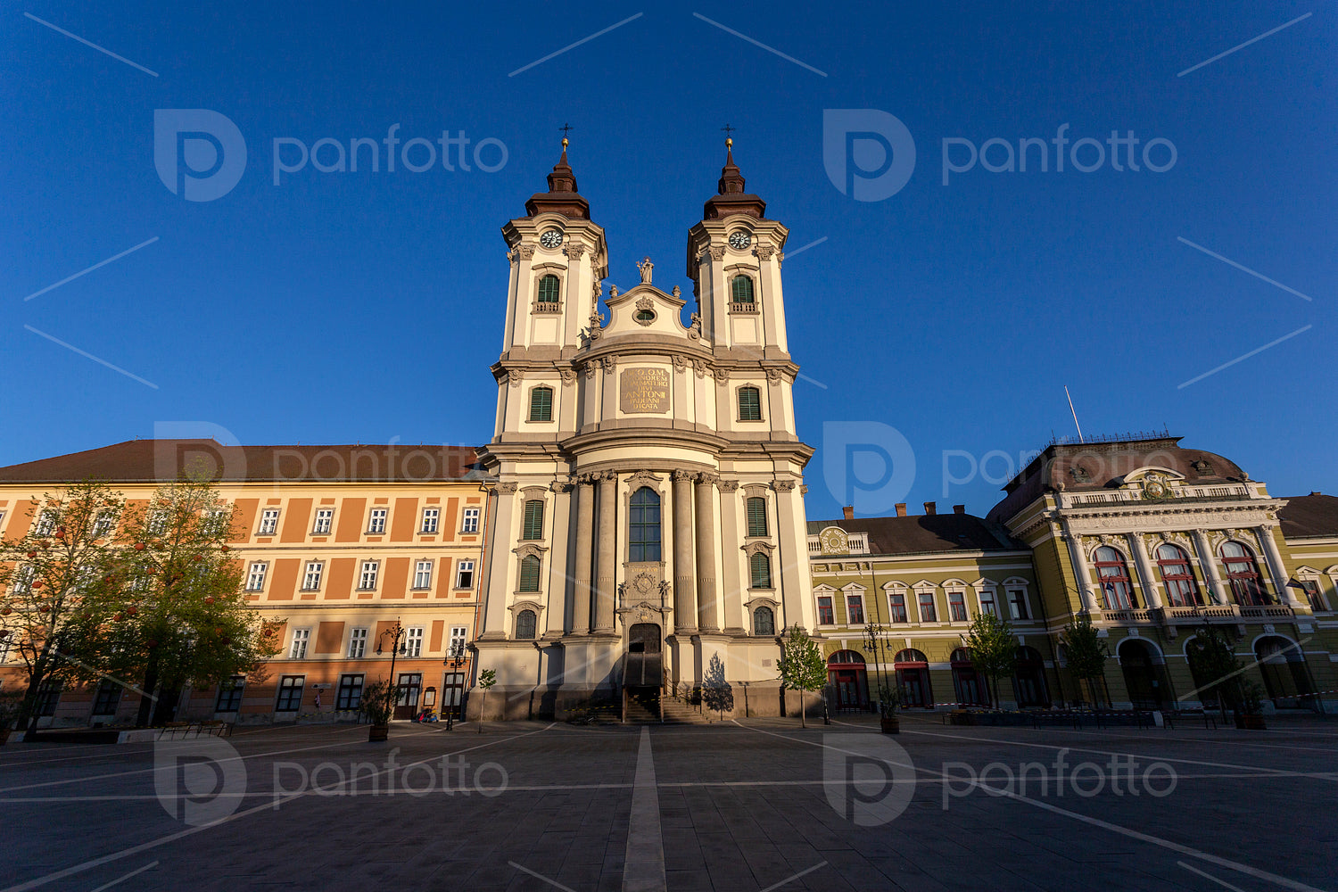 Minorite church in Eger, Hungary