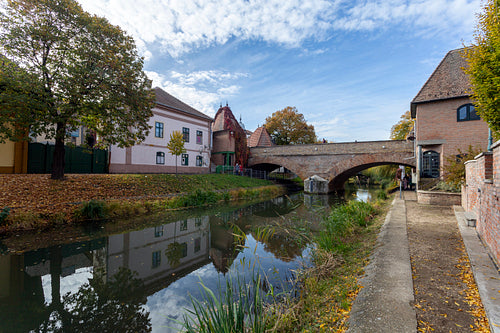Bridge on a channel in Gyula