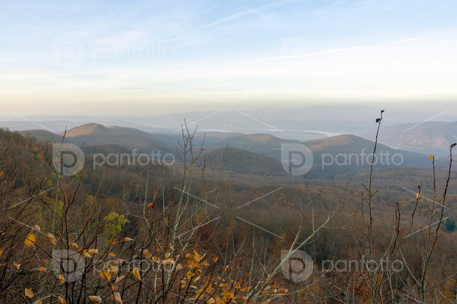 Danube bend view from Dobogókő