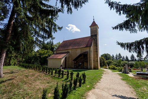 The Saint Peter's Church in Őriszentpéter