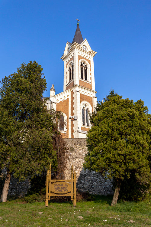 Catholic church in Banhida, Tatabanya