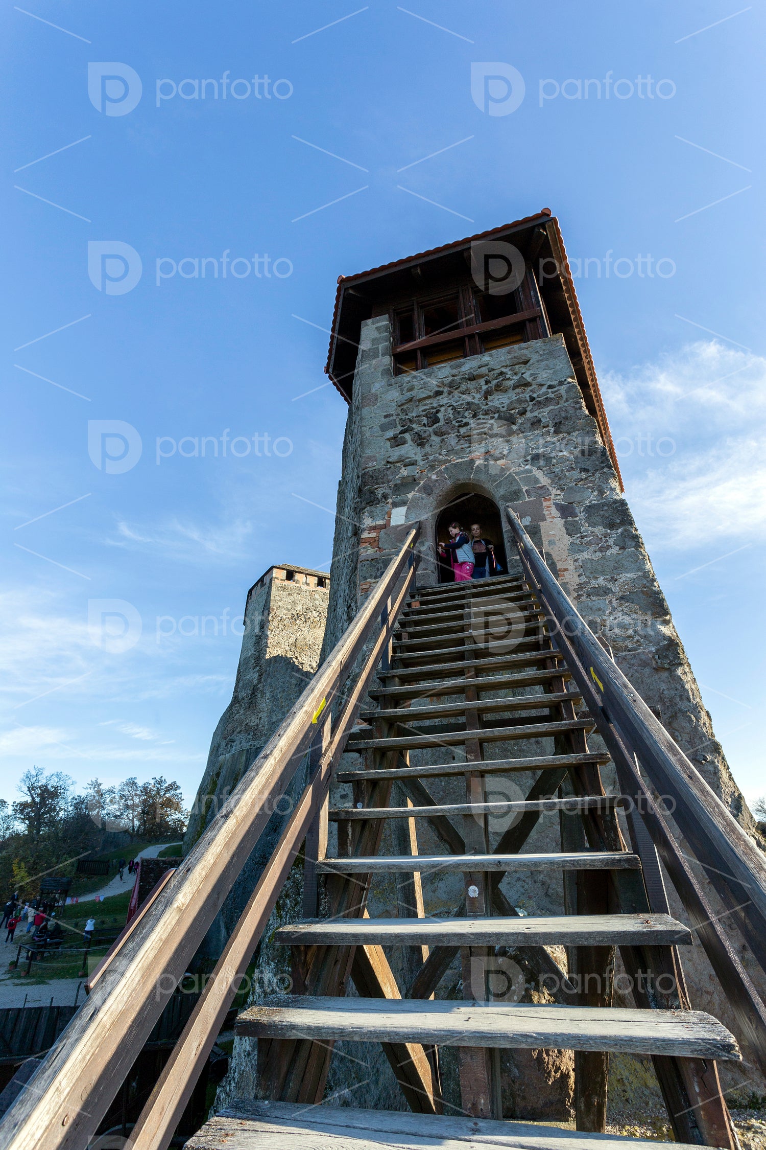 The Citadel castle of Visegrád