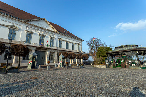 The Sándor Palace in Budapest