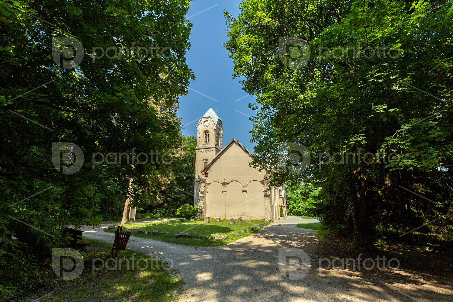 Chapel in the Arboretum of Alcsút
