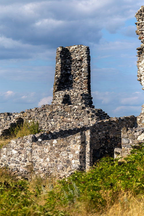 Ruins of the castle of Csobánc