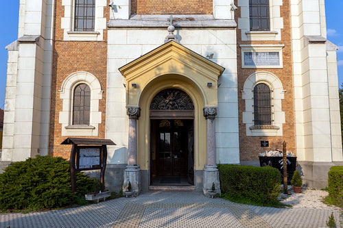 Catholic church in Banhida, Tatabanya