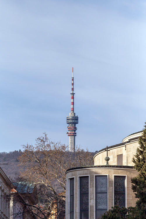 Pecs TV Tower on the Misina peak of Mecsek