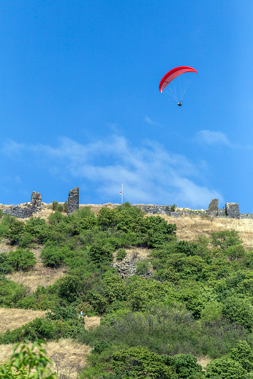 Ruins of the castle of Csobánc