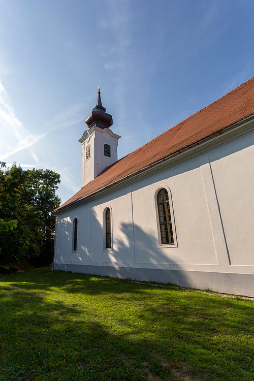 The calvinist church in Szentgyörgyvölgy