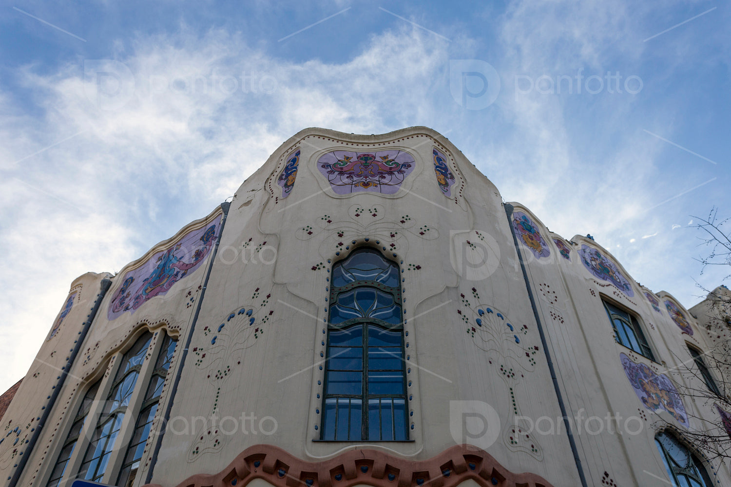 Cifrapalota building in Kecskemet, Hungary
