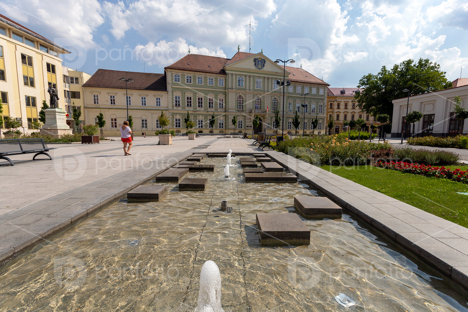 County Hall in Szombathely, Hungary