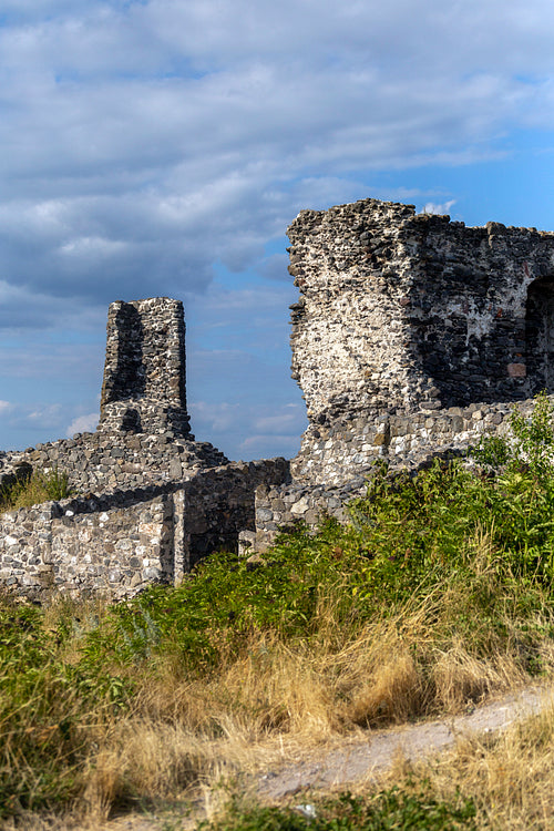 Ruins of the castle of Csobánc