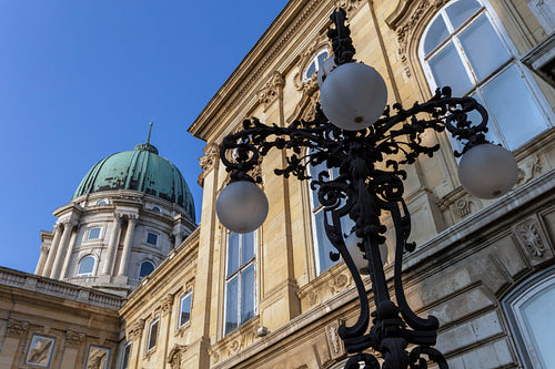 The Buda Castle in Budapest