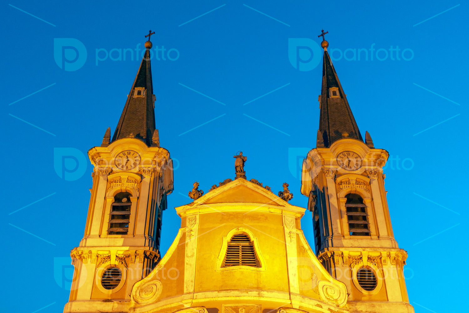 Church of St. Ignatius in Esztergom. Hungary