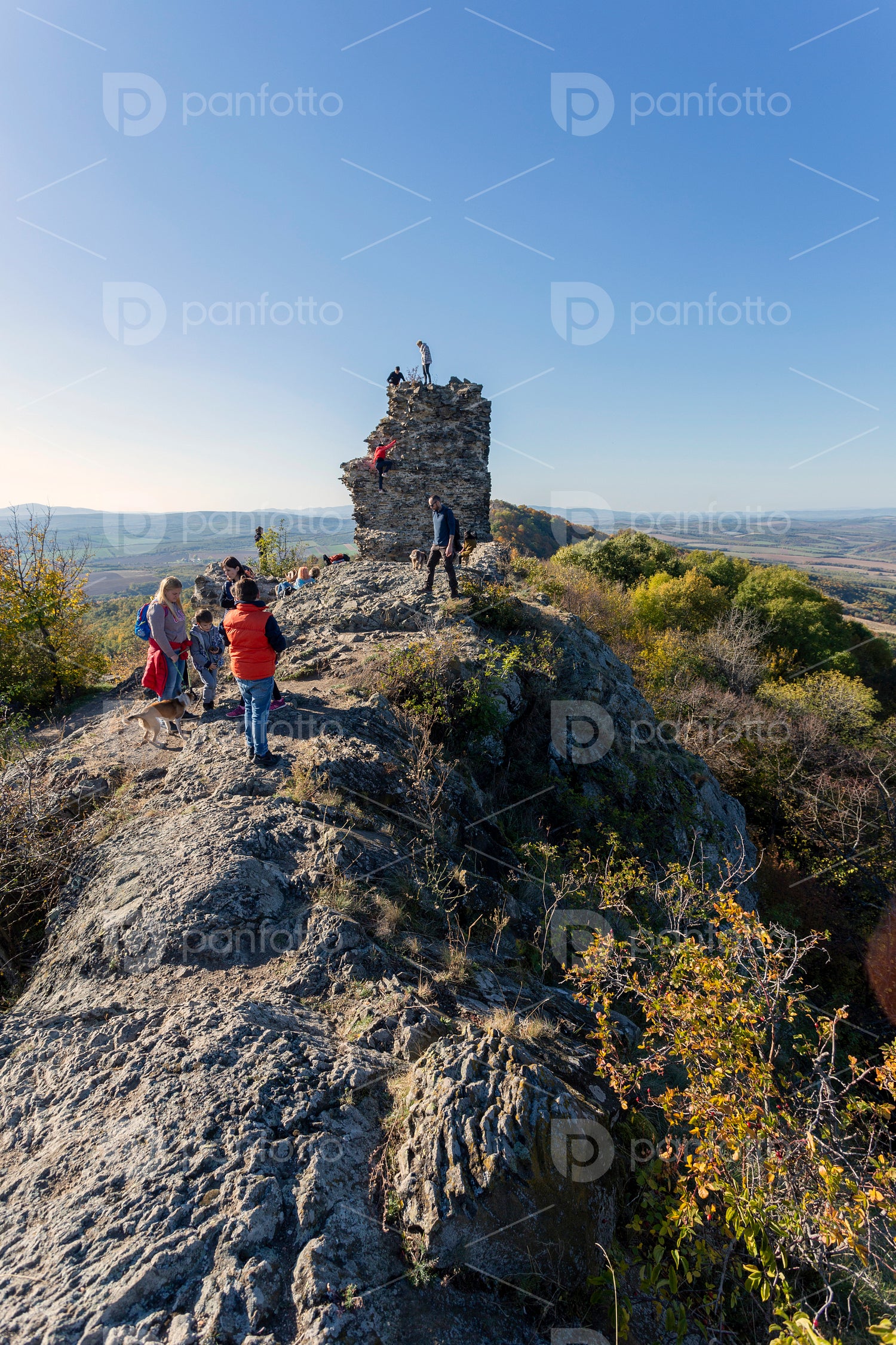 Ruins of the castle of Szanda