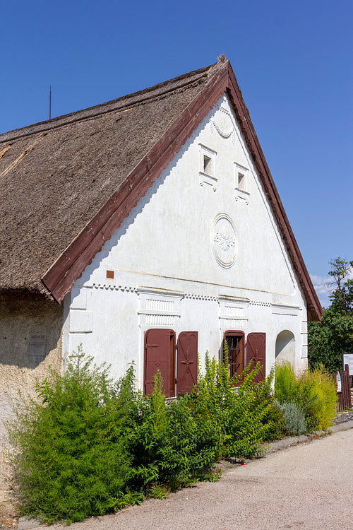 Traditional Hungarian house in Nagyvázsony