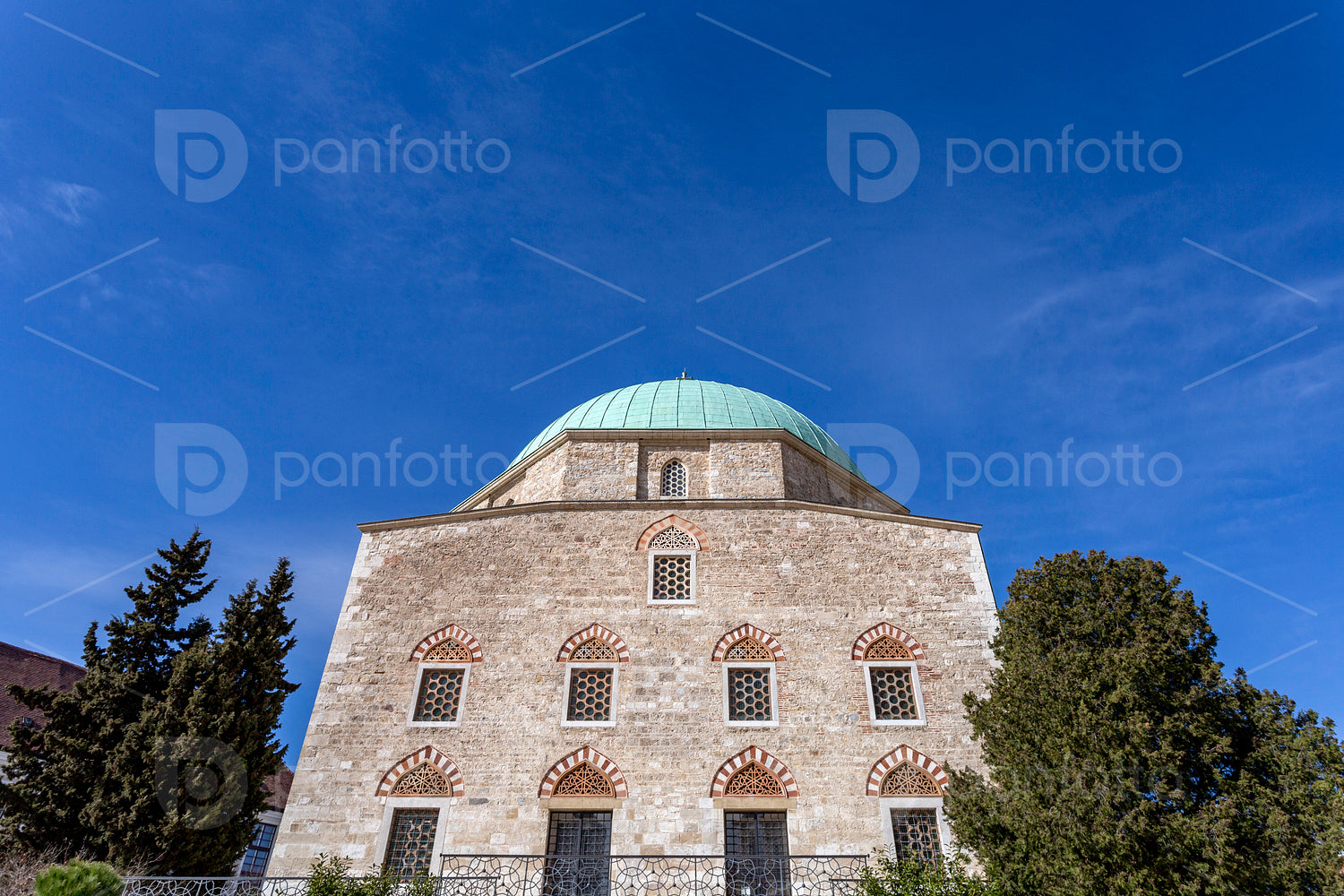 The mosque of pasha Qasim the Victorious in Pecs