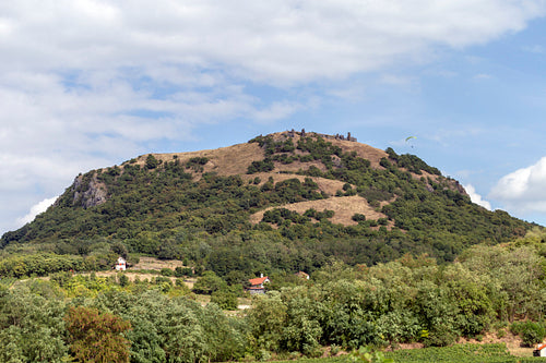 Ruins of the castle of Csobánc