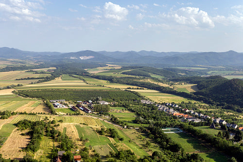 View from the Castle of Füzér