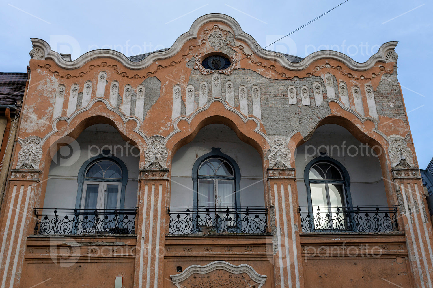 Art nouveau building in Székesfehérvár