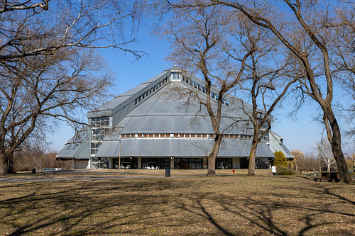Rotunda in Ópusztaszer National Heritage Park