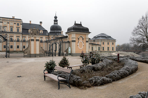 L'Huillier-Coburg Palace in Edeleny