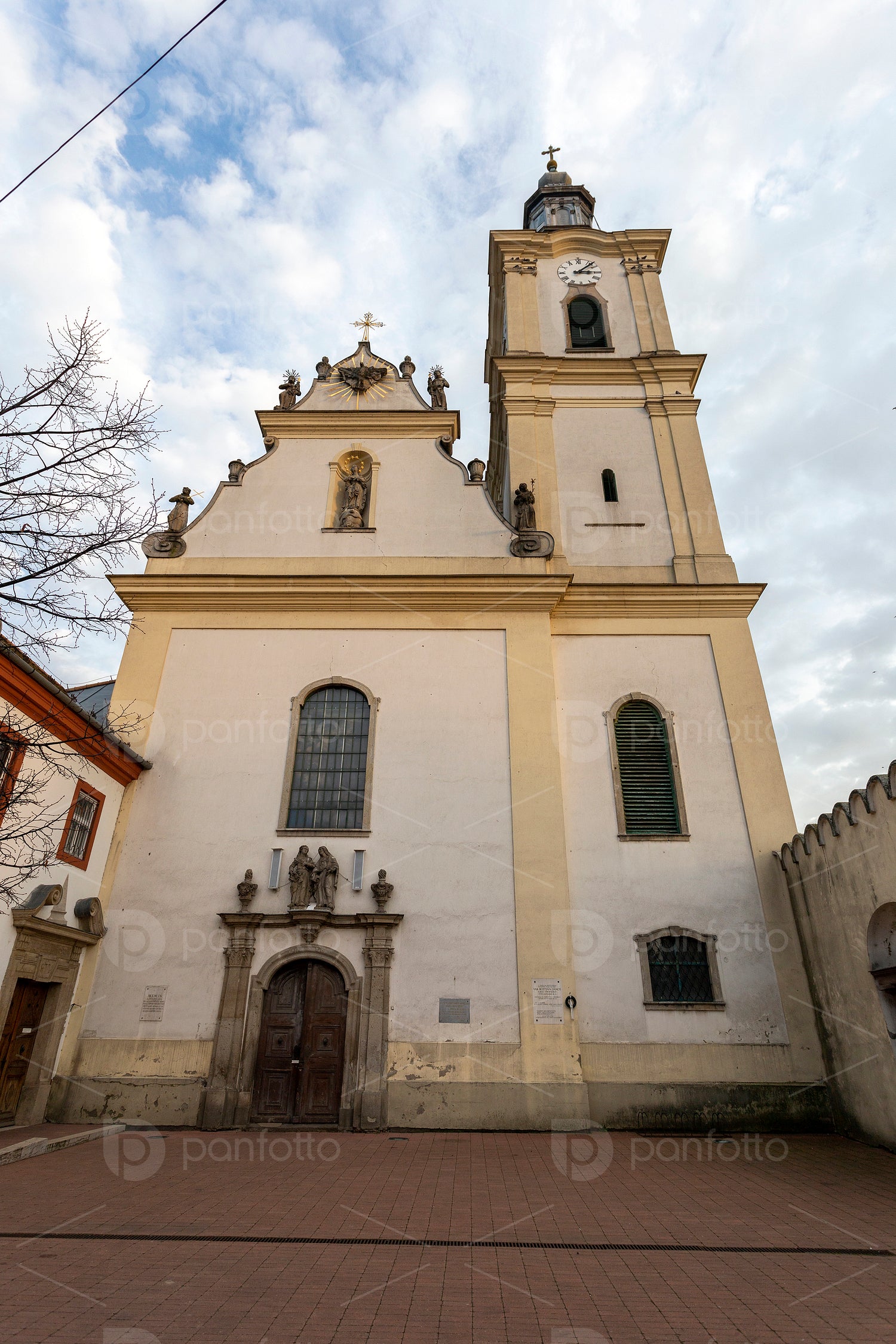 Franciscan Church in Gyongyos, Hungary