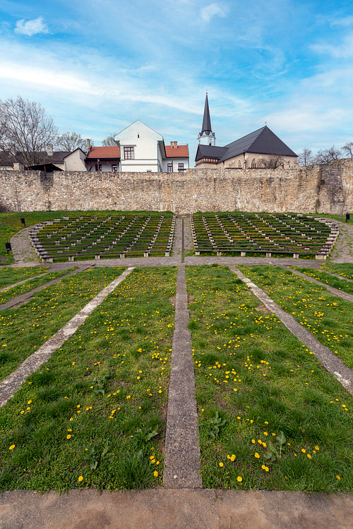 Outdoor theatre at the Castle of Sárospatak