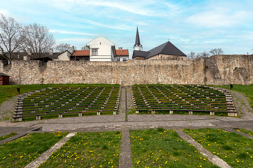 Outdoor theatre at the Castle of Sárospatak