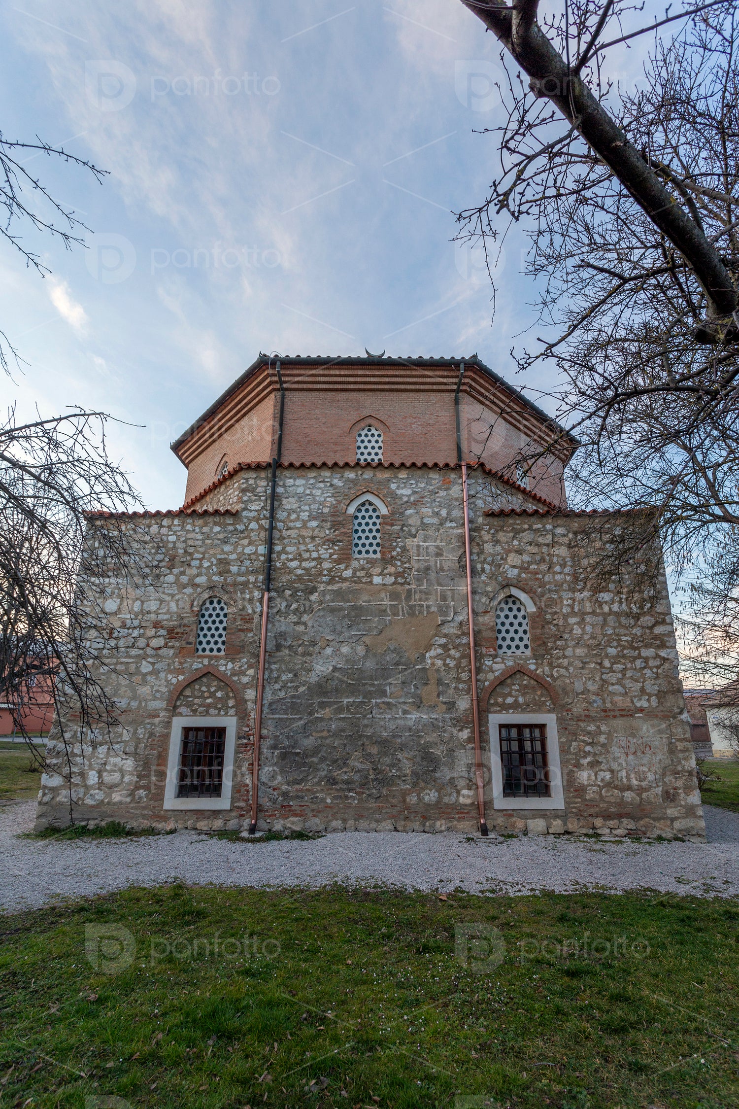 Malkocs Bej Mosque in Siklos, Hungary.