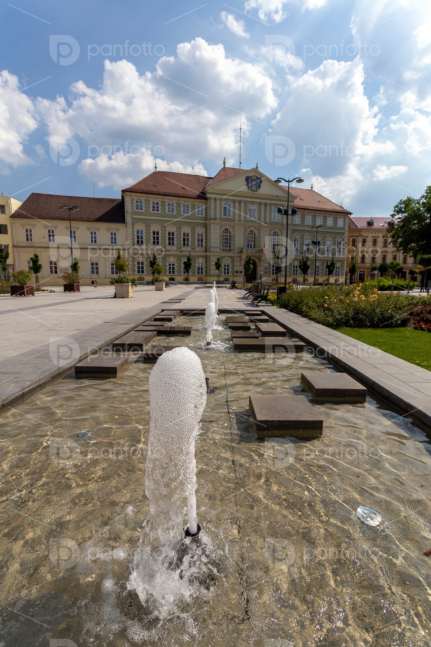 County Hall in Szombathely, Hungary