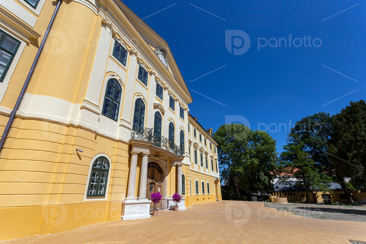 The Archiepiscopal Palace in Kalocsa, Hungary